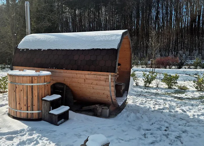 Sauna V Lese דירה *